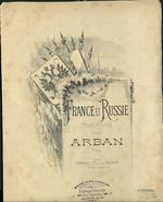 [[1888]] France et Russie polka-mazurka pour piano par Arban